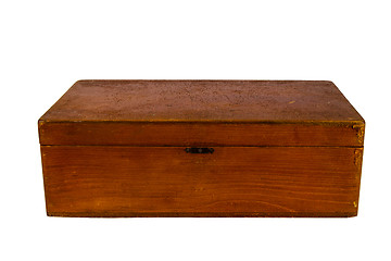 Image showing Old wood box 