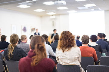 Image showing Audience in the lecture hall.