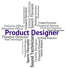 Image showing Product Designer Means Hiring Designs And Stock