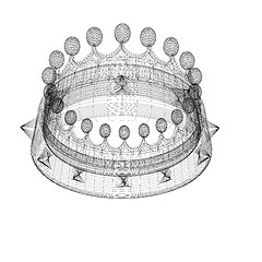 Image showing Crown. 3D illustration