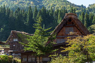 Image showing Traditional Japanese old Village