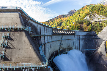 Image showing Kurobe dam