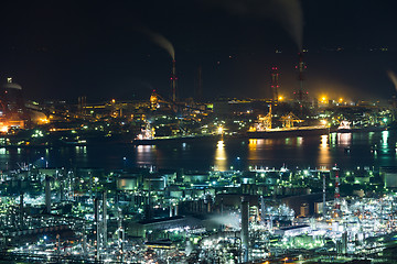 Image showing Industrial area in Japan