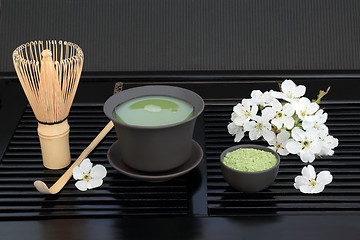 Image showing Japanese Matcha Tea 