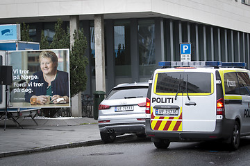 Image showing Norwegian Police Vehicle