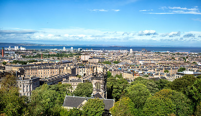 Image showing Edinburgh city, Scotland