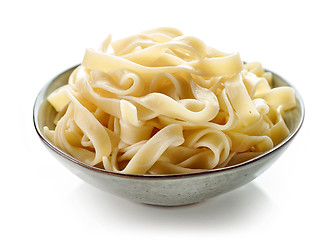 Image showing bowl of noodles