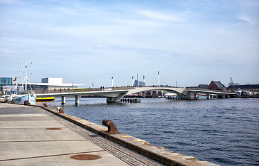 Image showing Inderhavnsbroen bridge in Copenhagen - Denmark