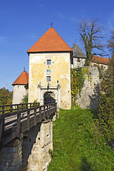 Image showing Old Castle Ozalj  in the town of Ozalj Croatia 