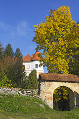Image showing Old Castle Ozalj  in the town of Ozalj Croatia 