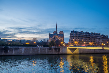 Image showing Paris notre Dame