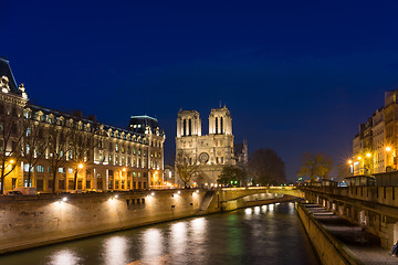 Image showing Paris notre Dame