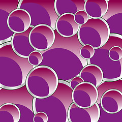 Image showing Rose balls background