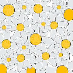 Image showing Daisywheel decorative flower