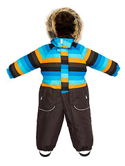 Image showing Childrens snowsuit fall