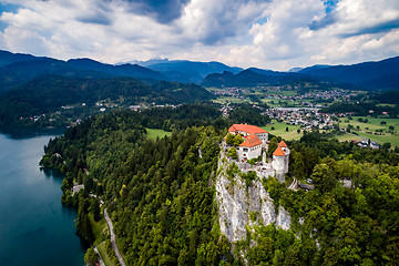 Image showing Slovenia Beautiful Nature - resort Lake Bled.