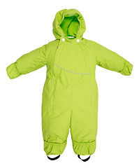 Image showing Childrens snowsuit fall