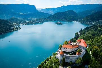 Image showing Slovenia Beautiful Nature - resort Lake Bled.