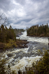 Image showing Ristafallet waterfall in the western part of Jamtland is listed 