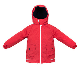 Image showing Warm jacket isolated