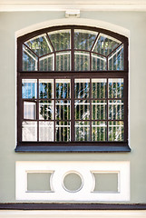 Image showing Window with a lattice.