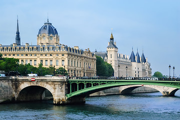 Image showing Conciergerie Castle in Paris.