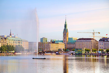 Image showing Cityscape of Hamburg, Germany