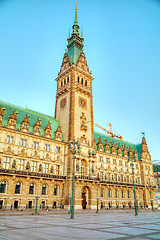 Image showing Rathaus of Hamburg, Germany