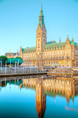 Image showing Rathaus of Hamburg, Germany