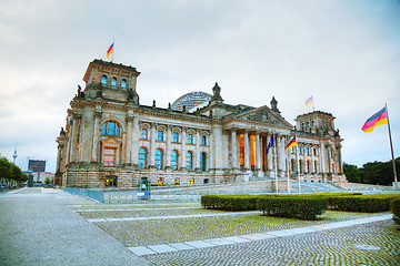 Image showing Reichstag building in Berlin, Germany