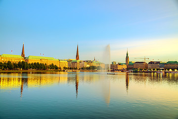 Image showing Cityscape of Hamburg, Germany