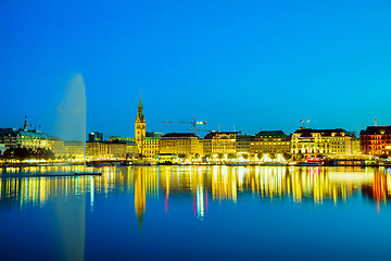 Image showing Cityscape of Hamburg, Germany