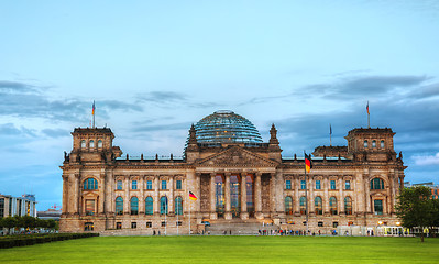 Image showing Reichstag building in Berlin, Germany