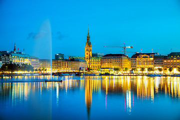 Image showing Cityscape of Hamburg, Germany