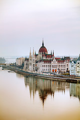 Image showing Parliament building in Budapest, Hungary