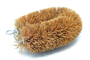 Image showing Coconut husk brush