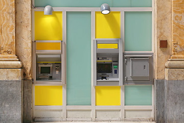 Image showing Two ATM