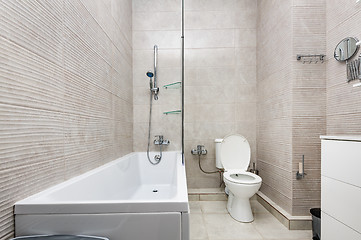 Image showing Modern bathroom interior