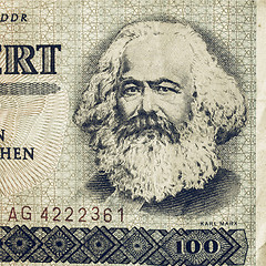 Image showing Vintage Karl Marx