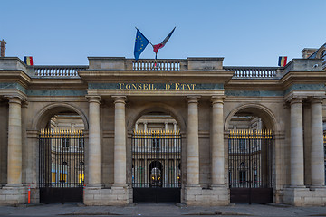 Image showing The Conseil d Etat  is an administrative court of the French gov