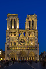 Image showing Paris notre Dame