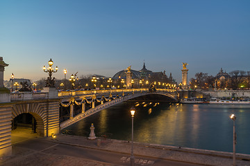 Image showing Bridge of the Alexandre III, Paris