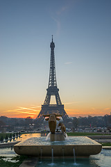 Image showing Paris, with the Eiffel Tower