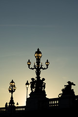 Image showing Bridge of the Alexandre III, Paris