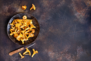 Image showing raw mushroom