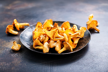 Image showing raw mushroom