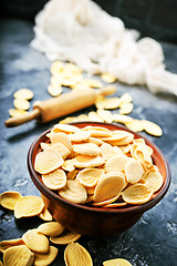 Image showing raw pasta