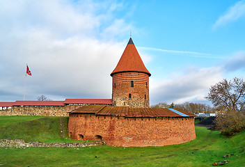 Image showing view of Kaunas Castle, Lithuania 