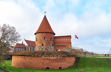 Image showing view of Kaunas Castle, Lithuania 