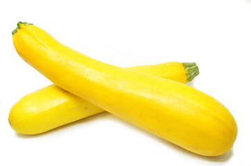 Image showing Yellow squash isolated